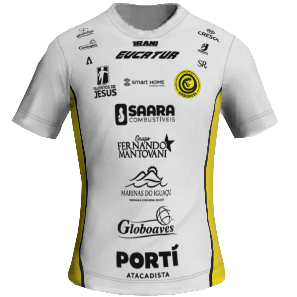 FC Cascavel Üçüncü 2D forması
