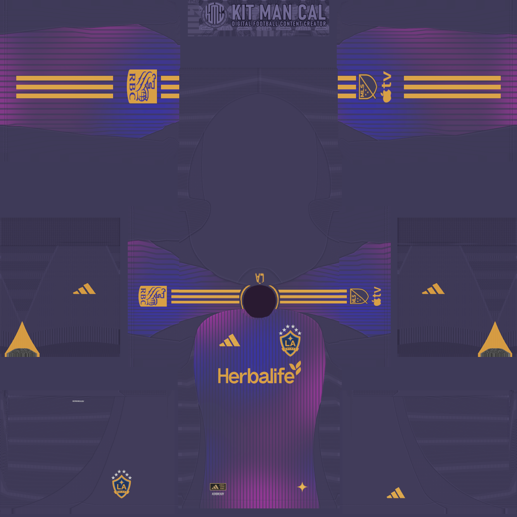 LA Galaxy Away 3D kit