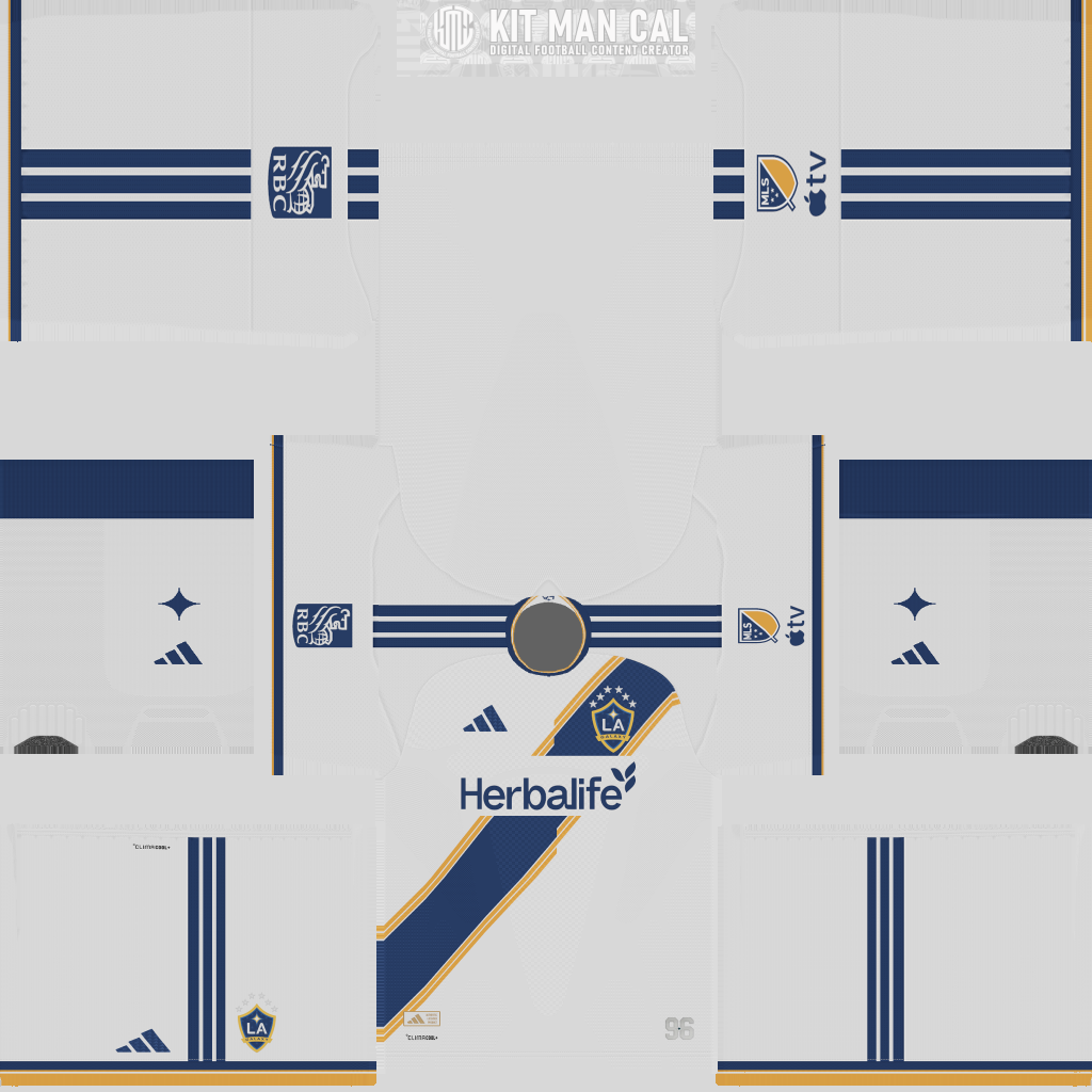 LA Galaxy Home 3D kit