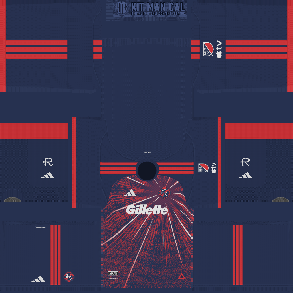 New England Revolution Home 3D kit