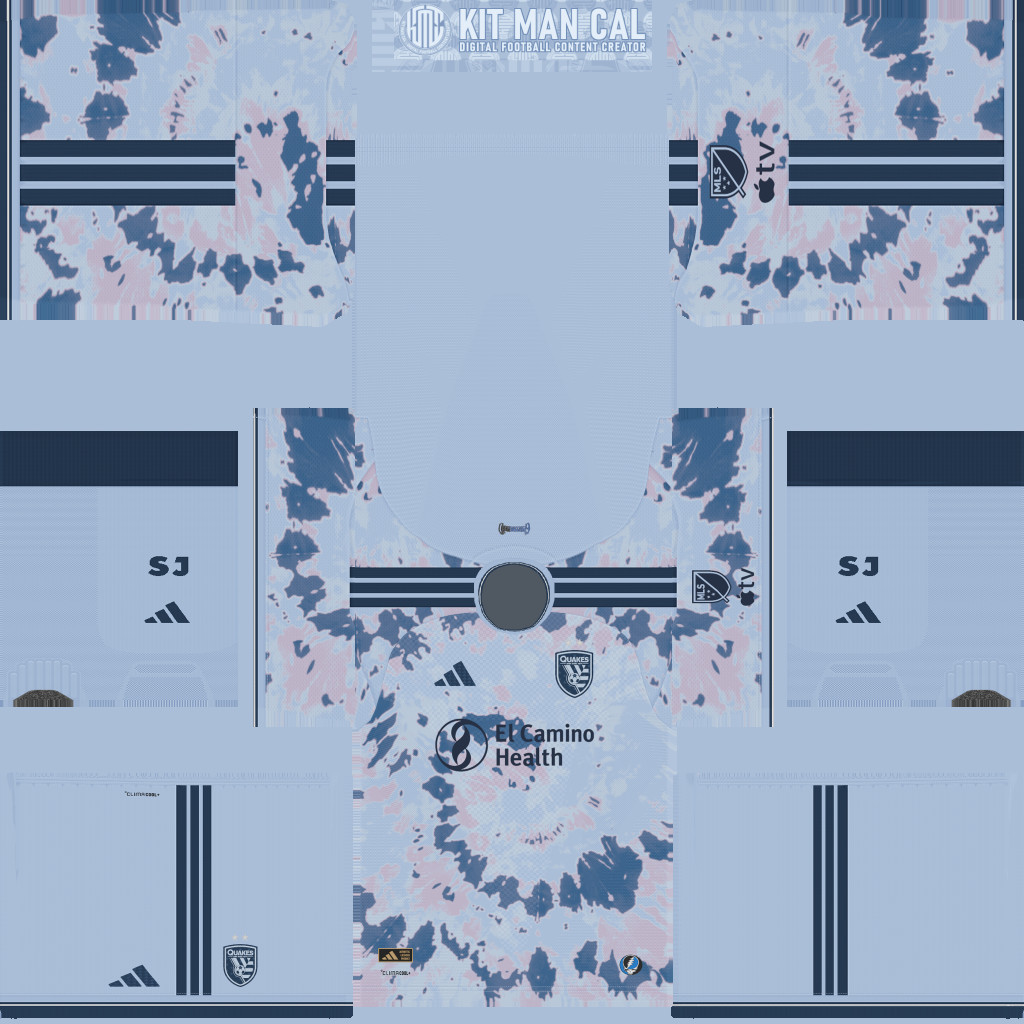 San Jose Earthquakes Away 3D kit