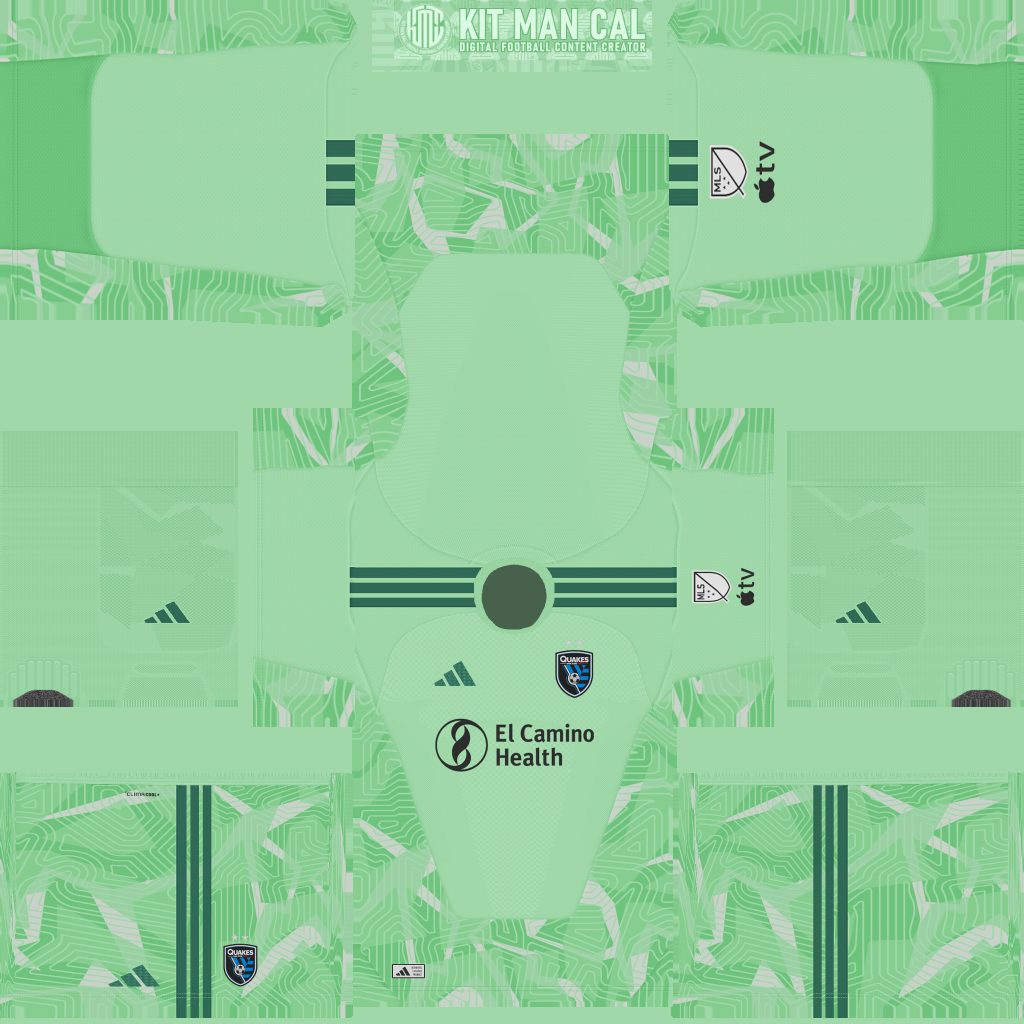 San Jose Earthquakes Home GK kit