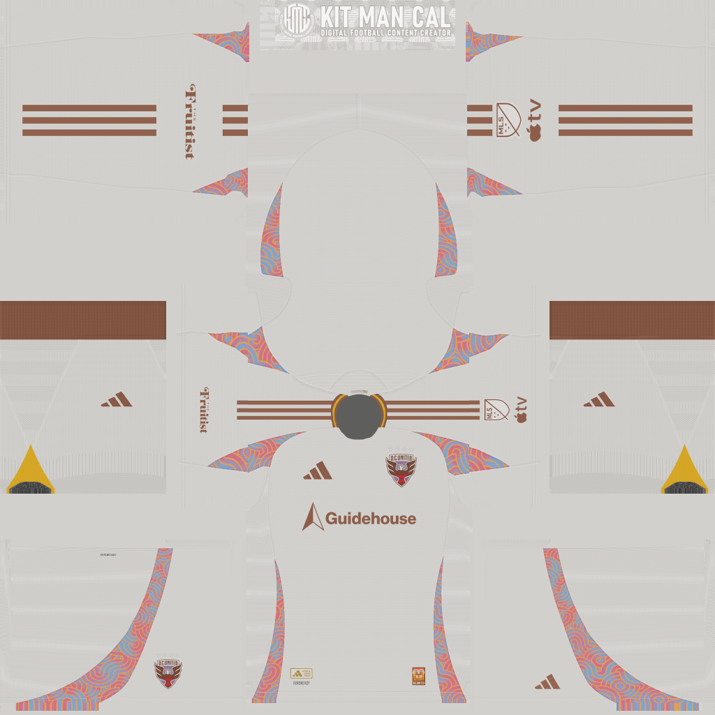 DC United Away 3D kit