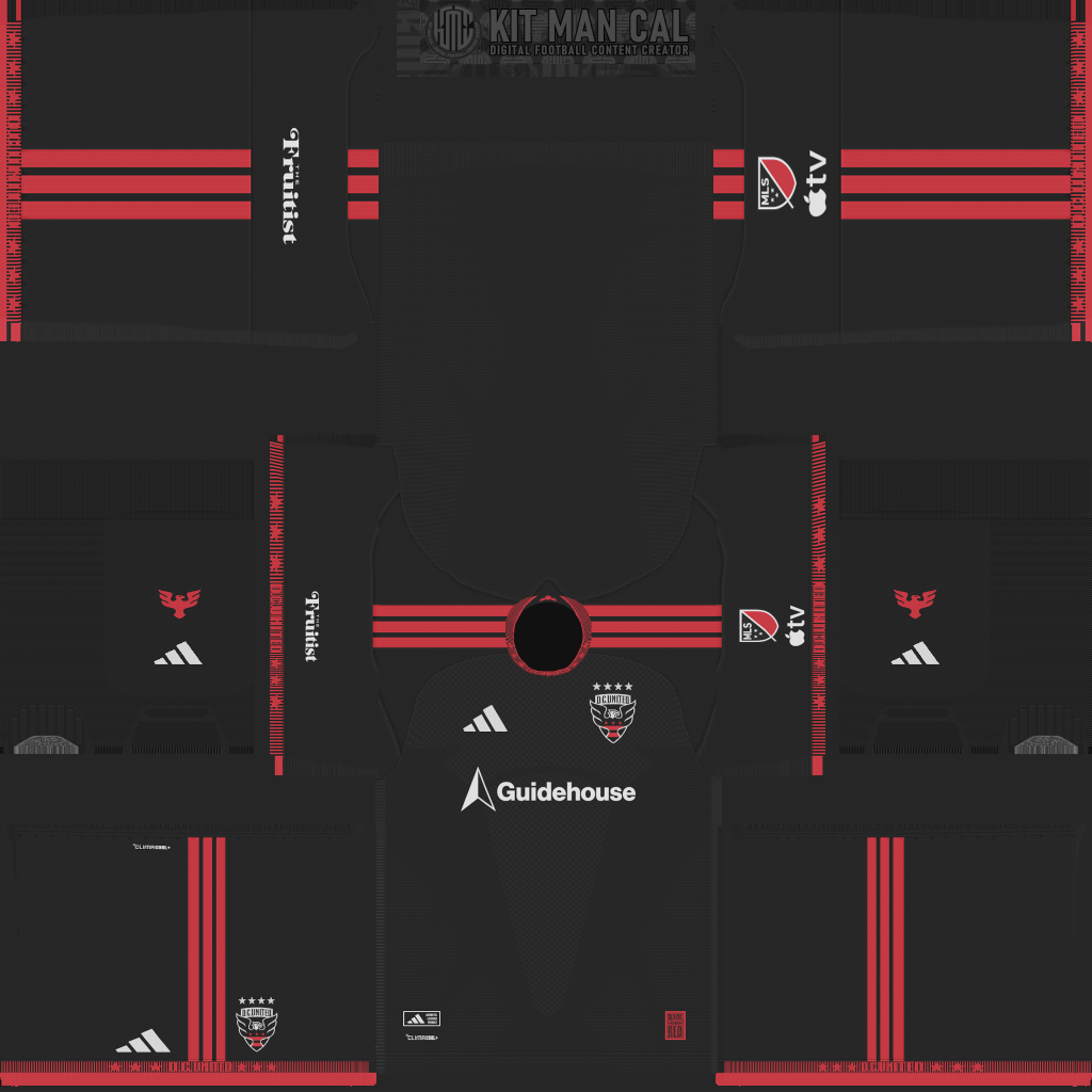 DC United Home 3D kit