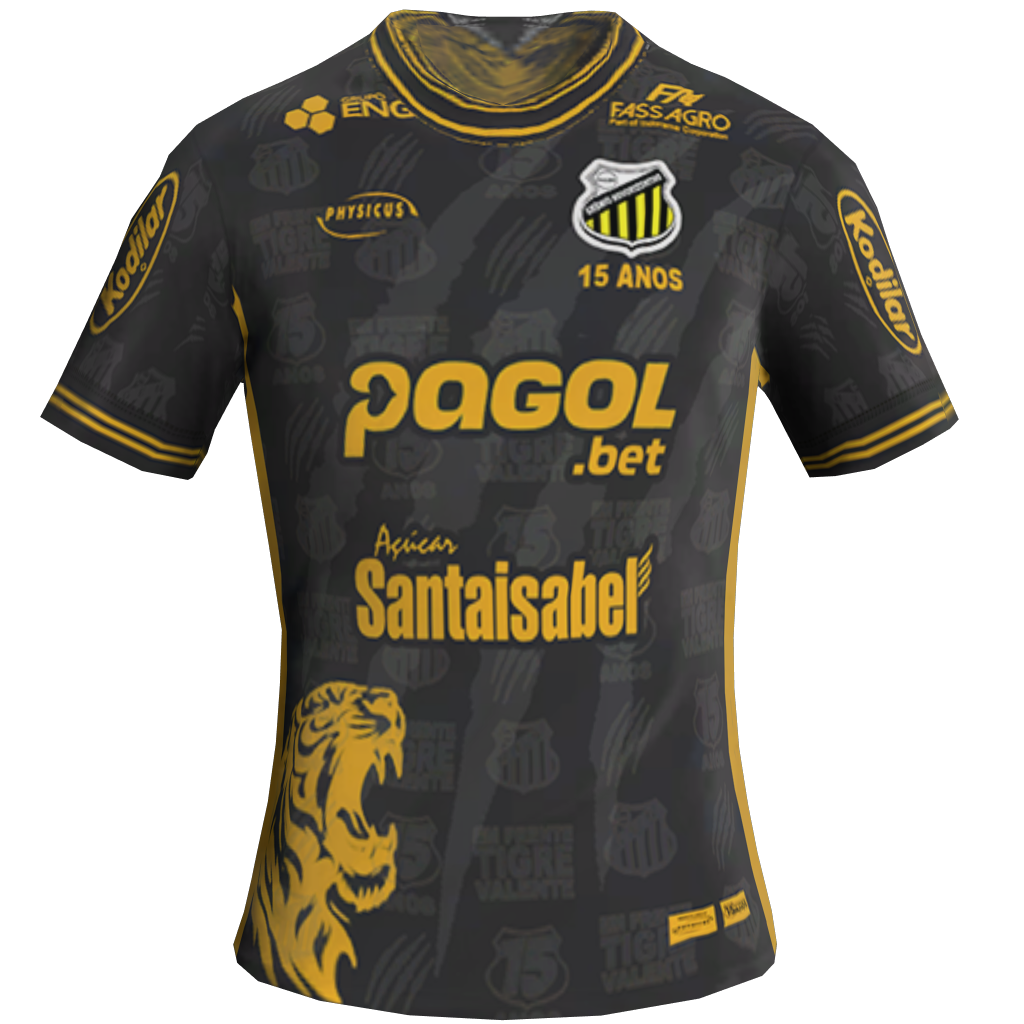 Uniforme Terceiro 2D do Grêmio Novorizontino