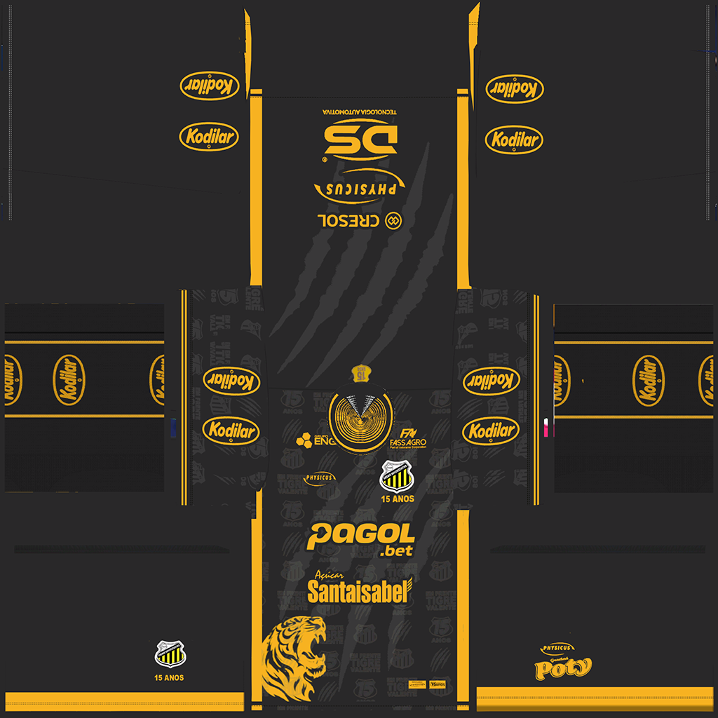 Uniforme Terceiro 3D do Grêmio Novorizontino