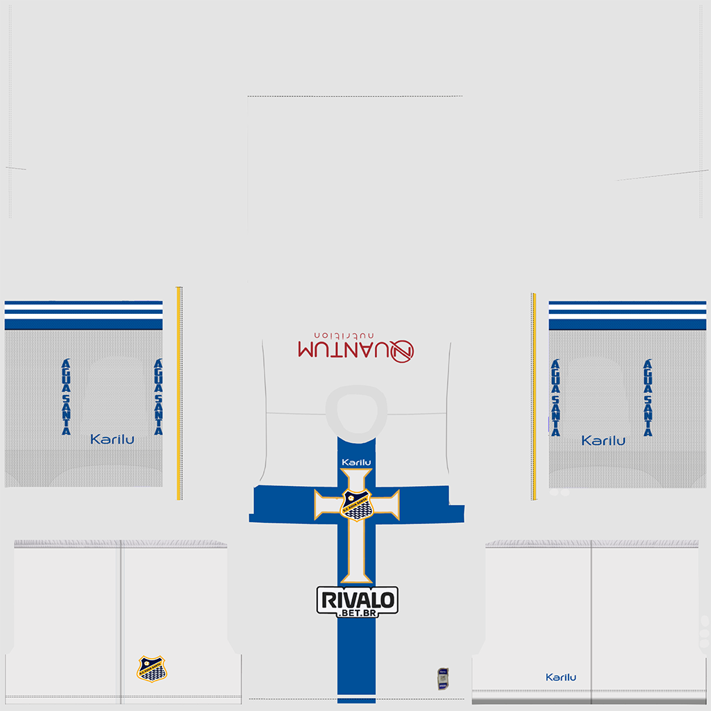 Uniforme Principal 3D do Água Santa