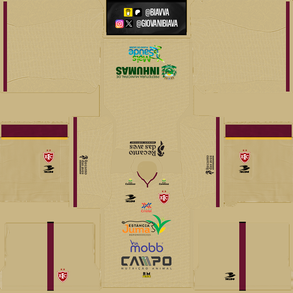 Equipación Local Portero del Inhumas