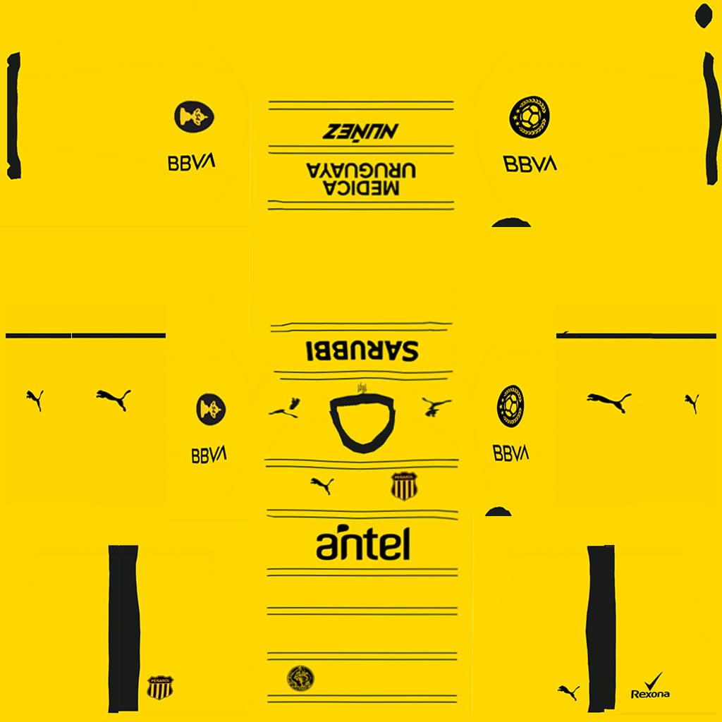 Peñarol Away 3D kit