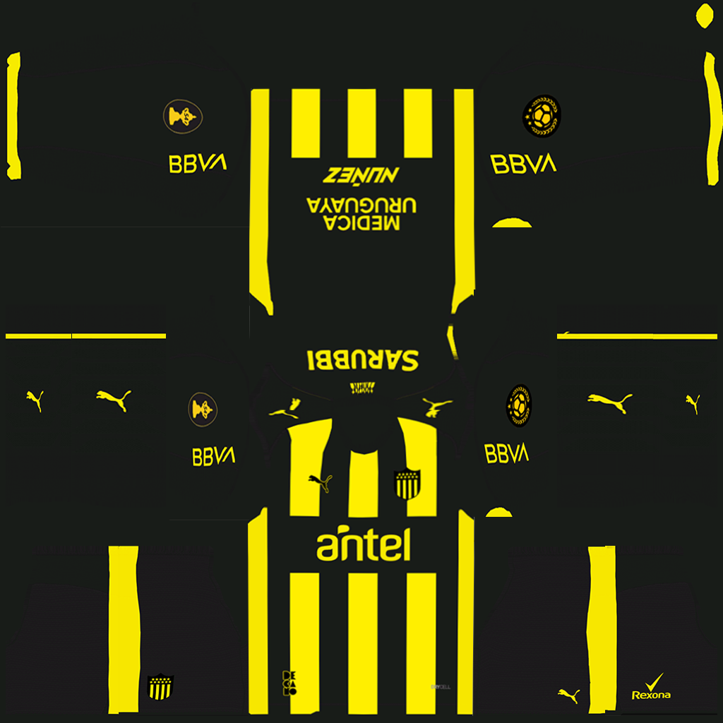 Peñarol Home 3D kit