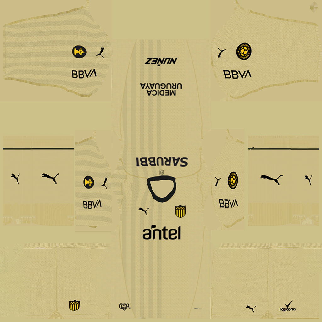 Peñarol Third 3D kit
