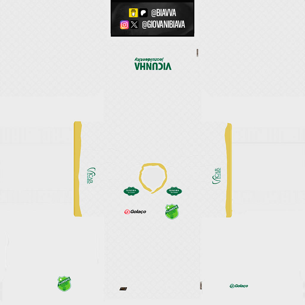 Equipación Visitante 3D del Floresta (CE)