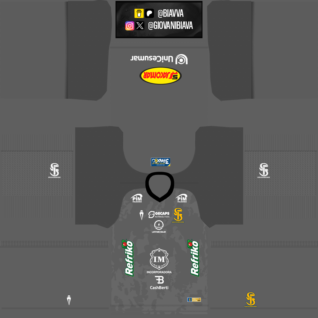 São Joseense Away GK kit