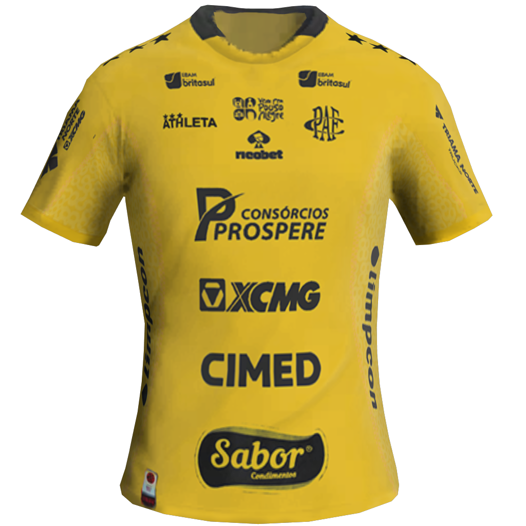 Equipación Tercera 2D del Pouso Alegre