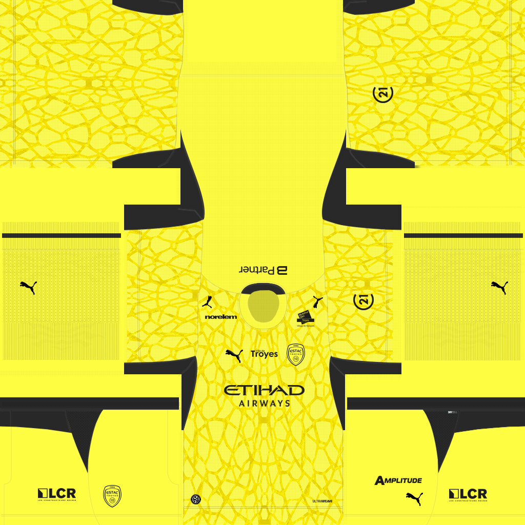 Equipación Local Portero del Troyes