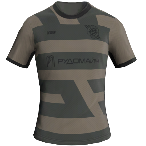 Uniforme Terceiro 2D do Kryvbas