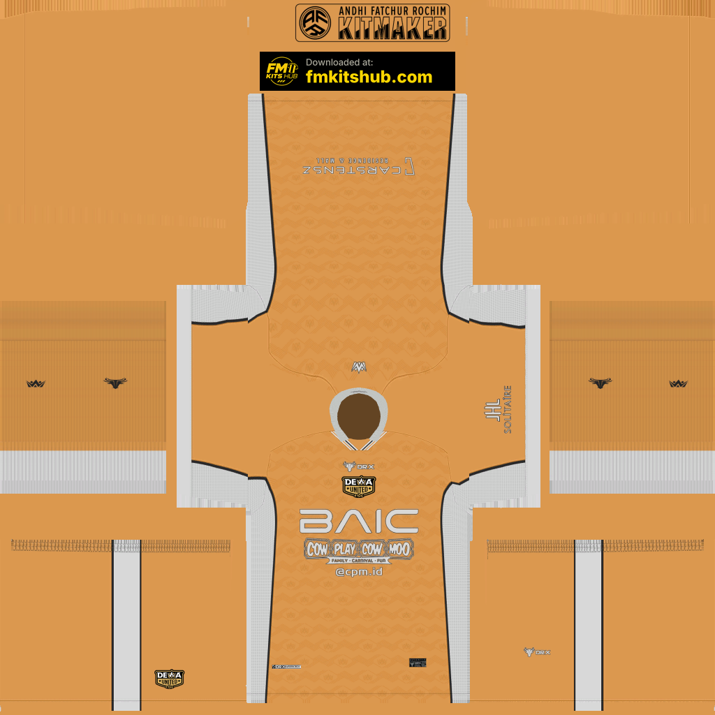 Divisa Terza 3D del Dewa United
