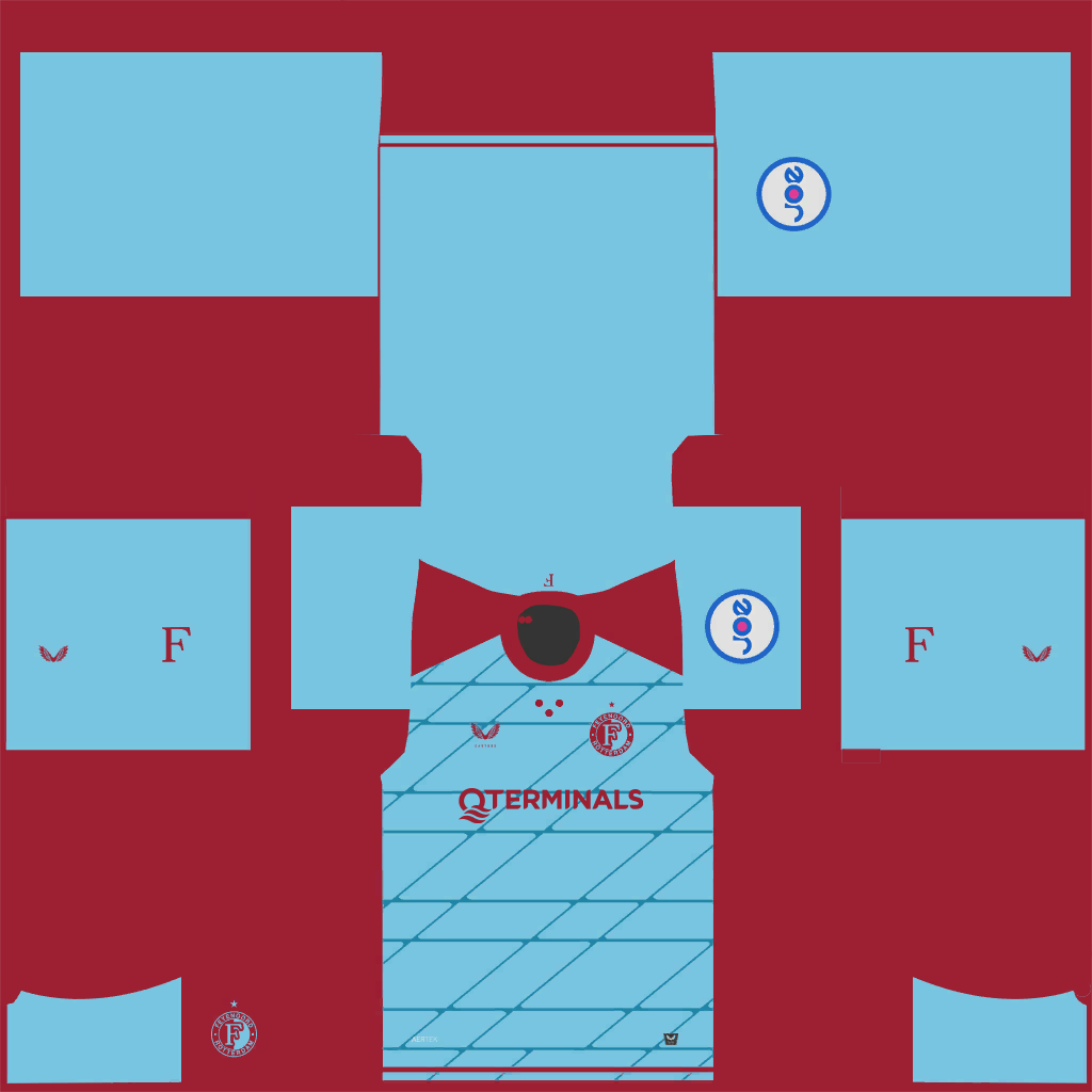 Feyenoord Third 3D kit