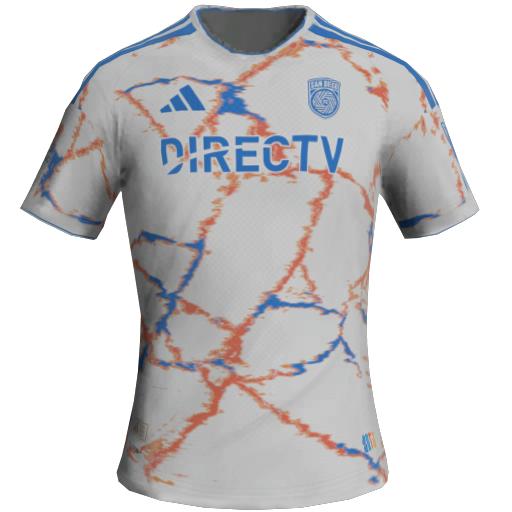 San Diego FC Away 2D kit