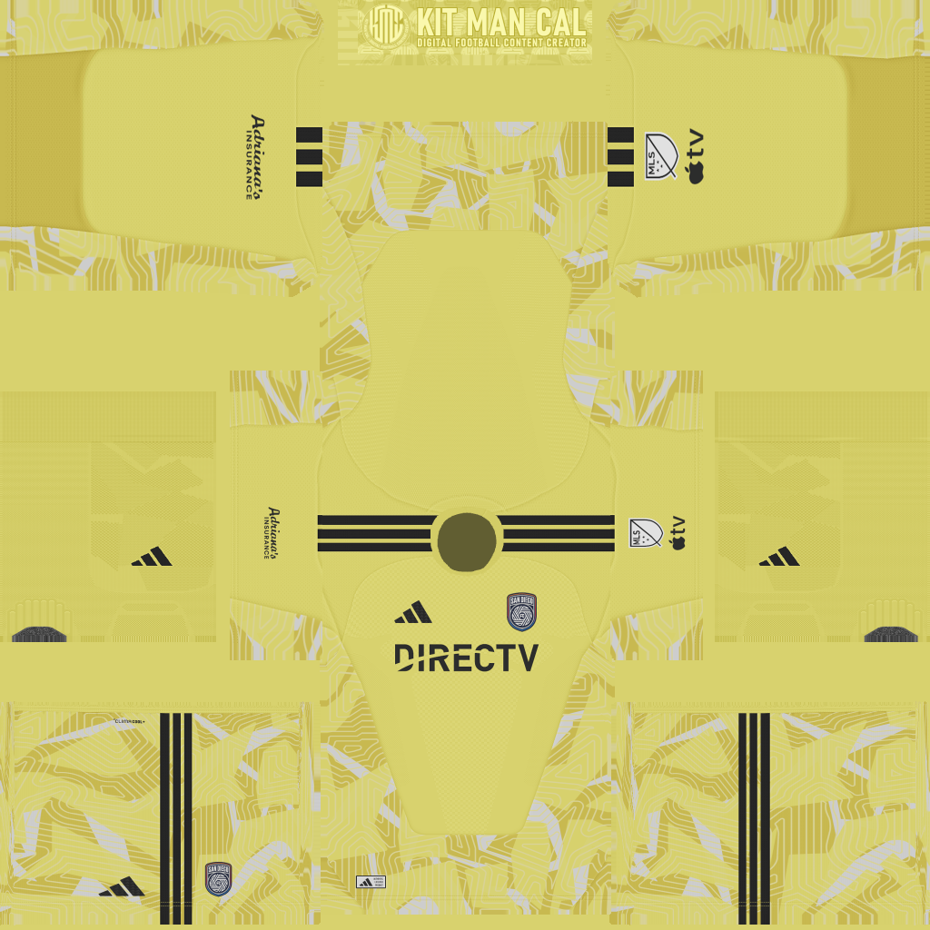 San Diego FC Away GK kit