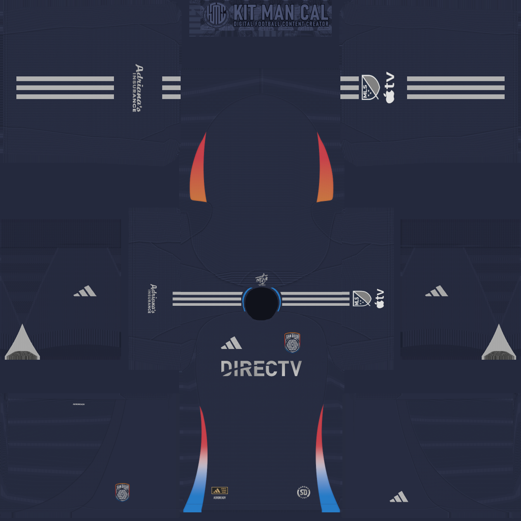 San Diego FC Home 3D kit