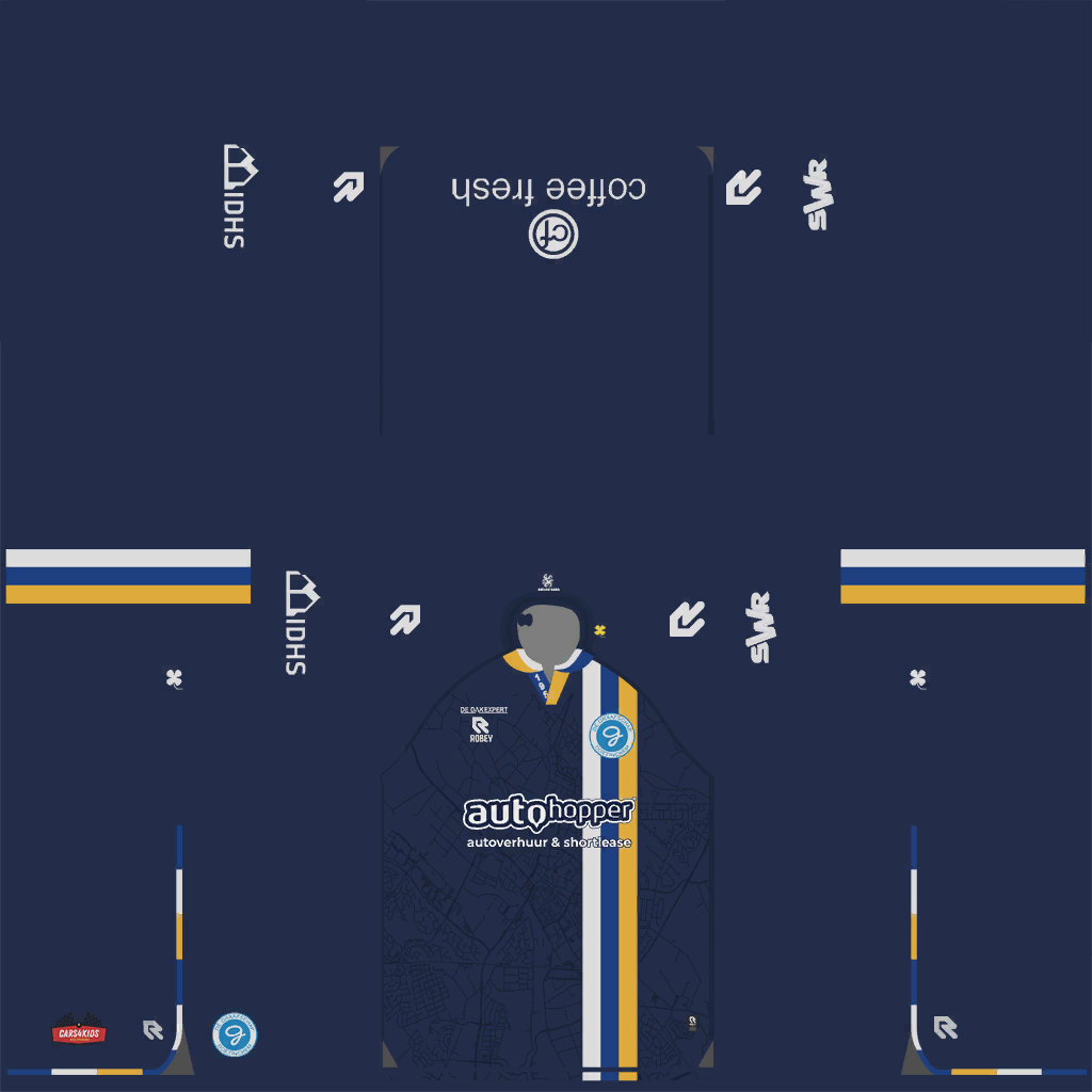De Graafschap Away 3D kit