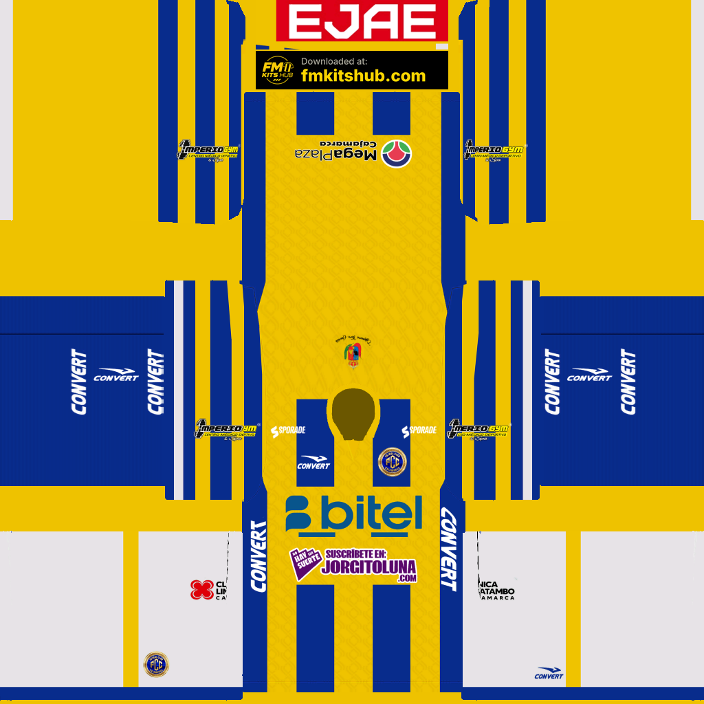 FC Cajamarca Home 3D kit