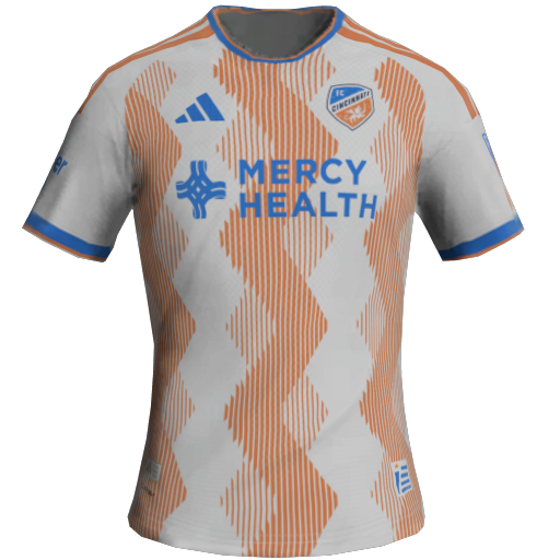 Cincinnati Away 2D kit