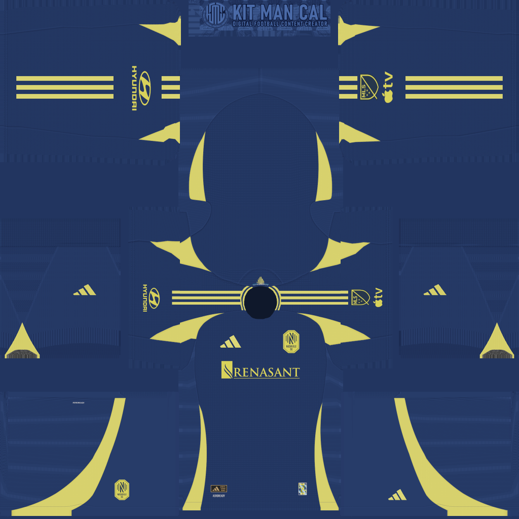 Nashville Away 3D kit
