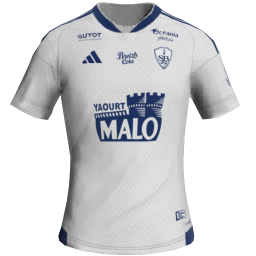 Equipación Visitante 2D del Brest