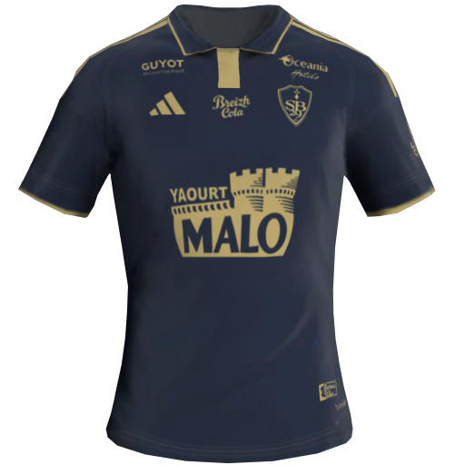Equipación Tercera 2D del Brest