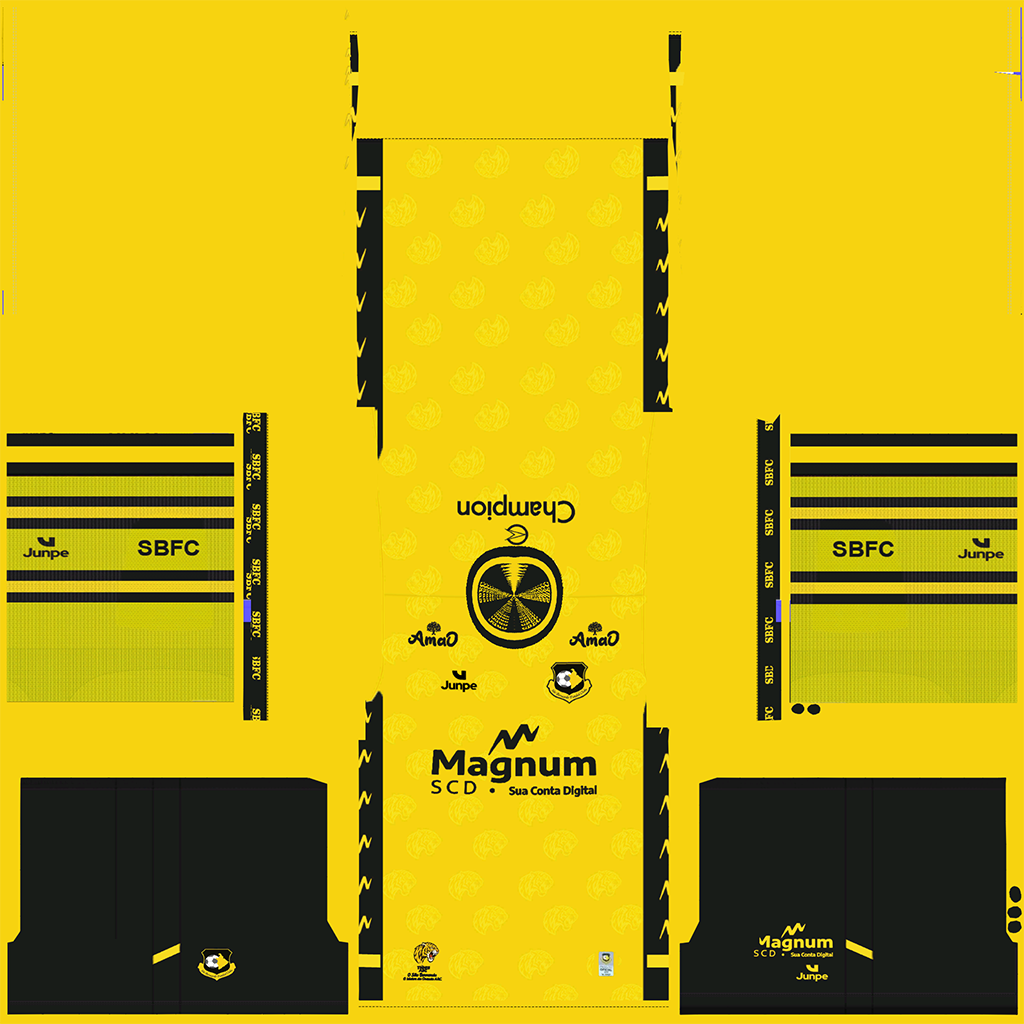 Uniforme Principal 3D do São Bernardo