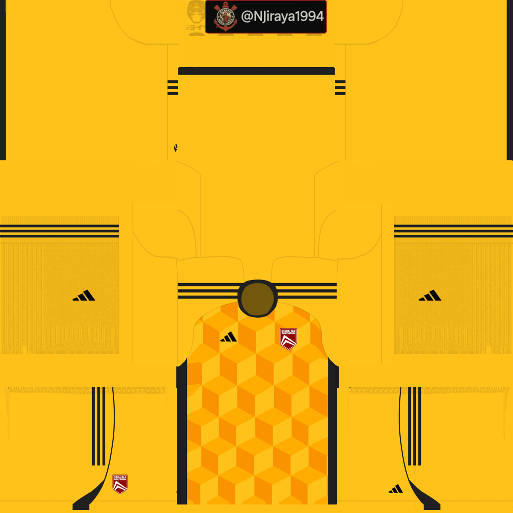 Gibraltar Third GK kit