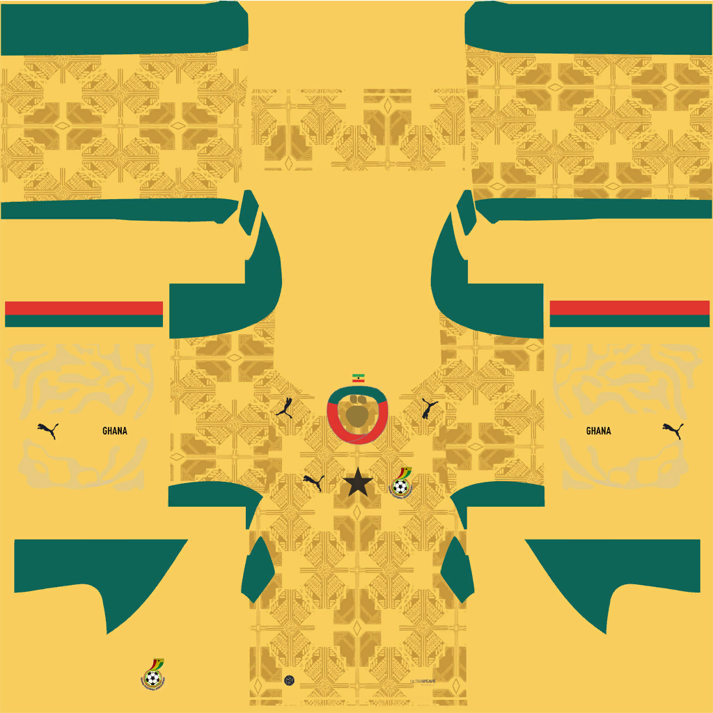Ghana Away 3D kit