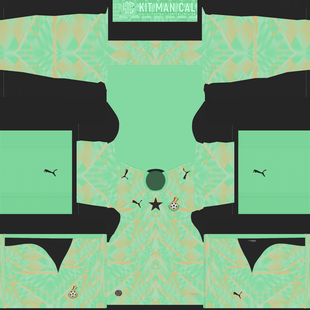Ghana Away GK kit