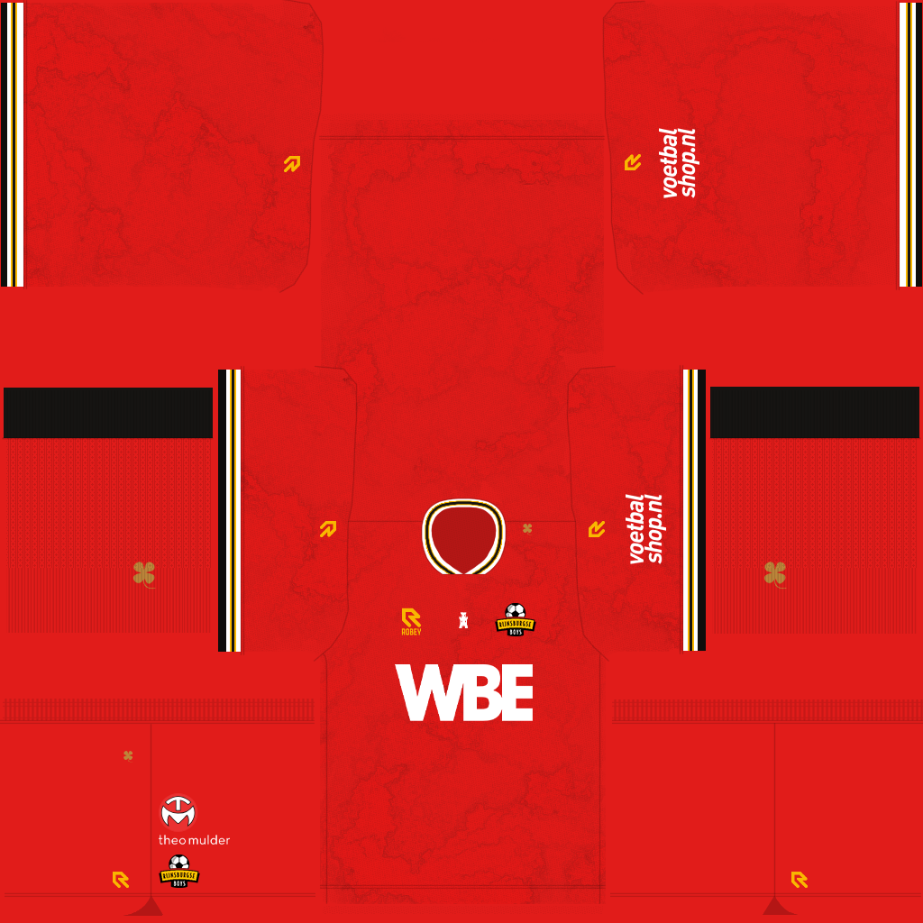 Rijnsburgse Boys Away 3D kit