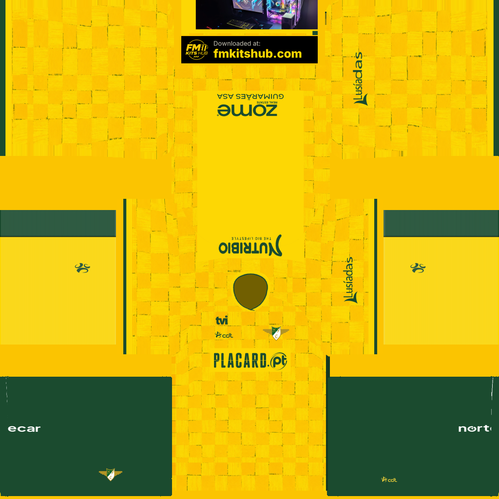 Moreirense Away 3D kit