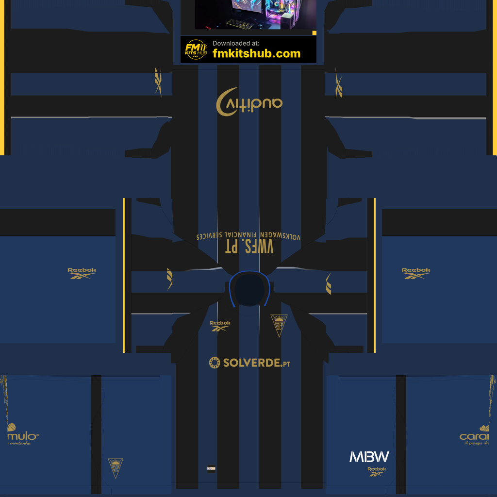 Estoril Praia Third 3D kit