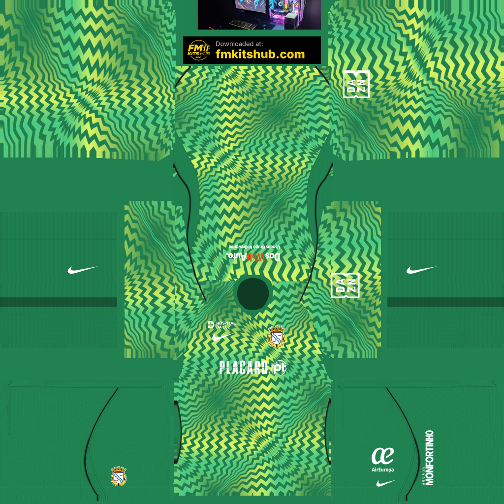 Alverca SAD Away GK kit