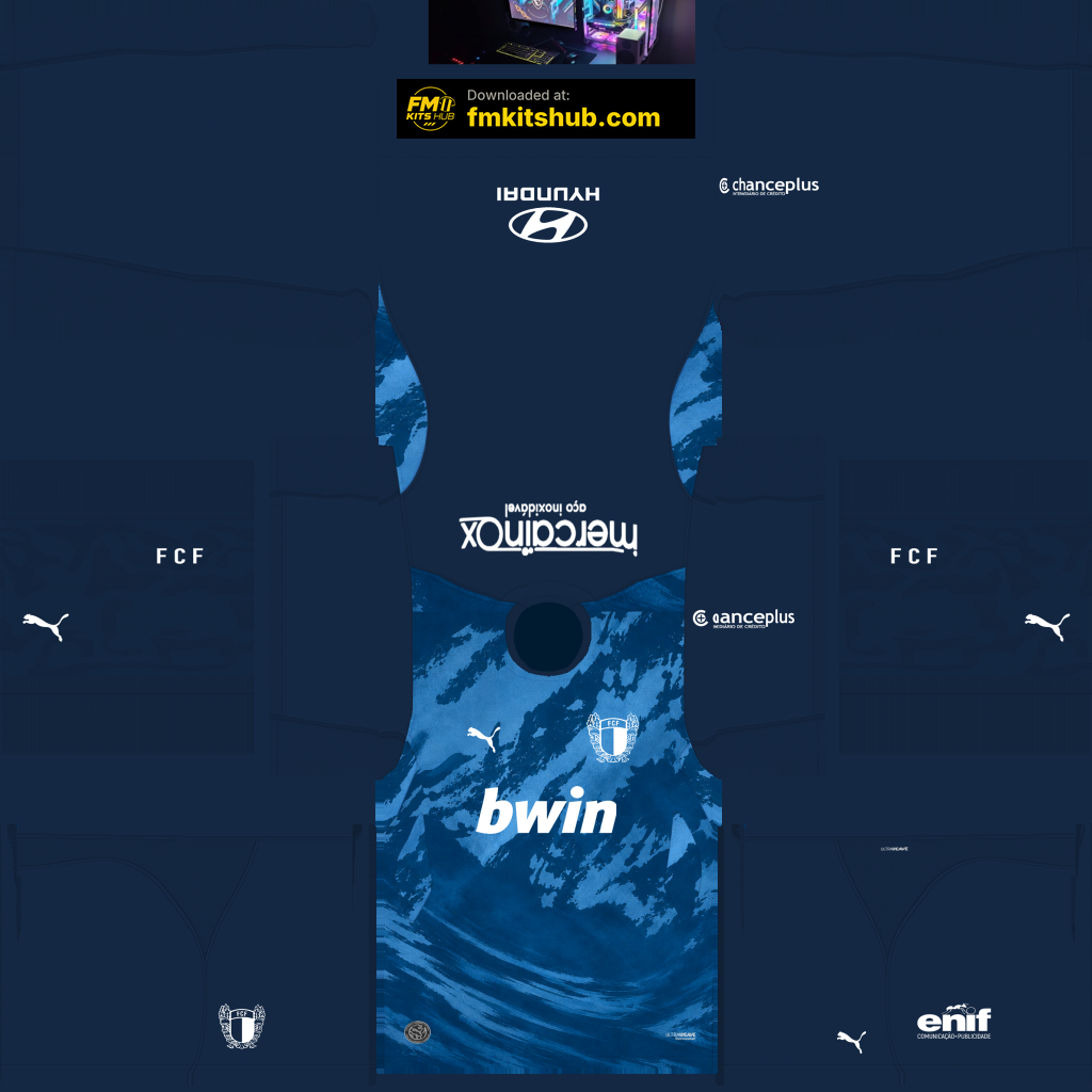 Famalicão Away 3D kit