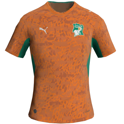Ivory Coast Home 2D kit
