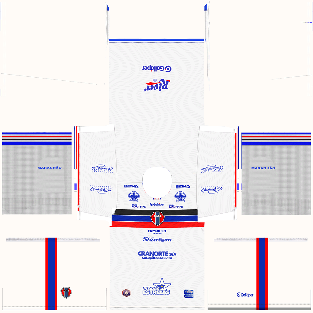 Maranhão Away 3D kit