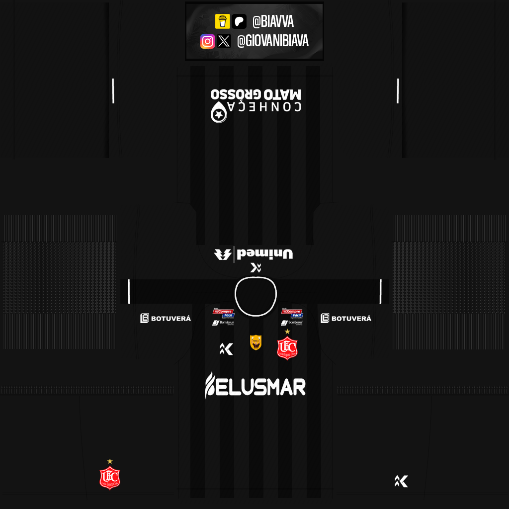 União Rondonópolis Away GK kit