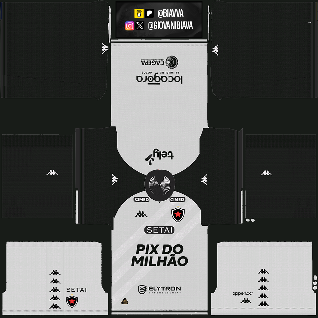 Maillot Extérieur 3D Botafogo (PB)