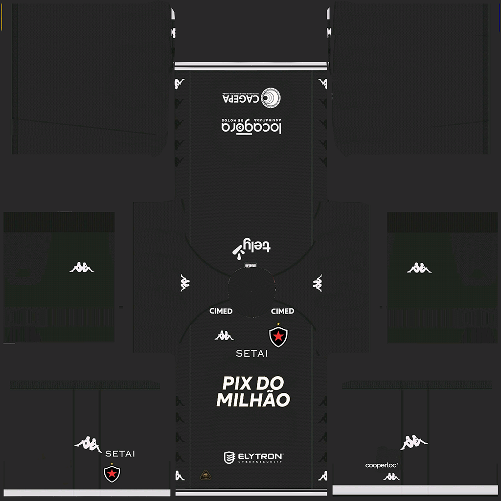 Maillot Troisième 3D Botafogo (PB)
