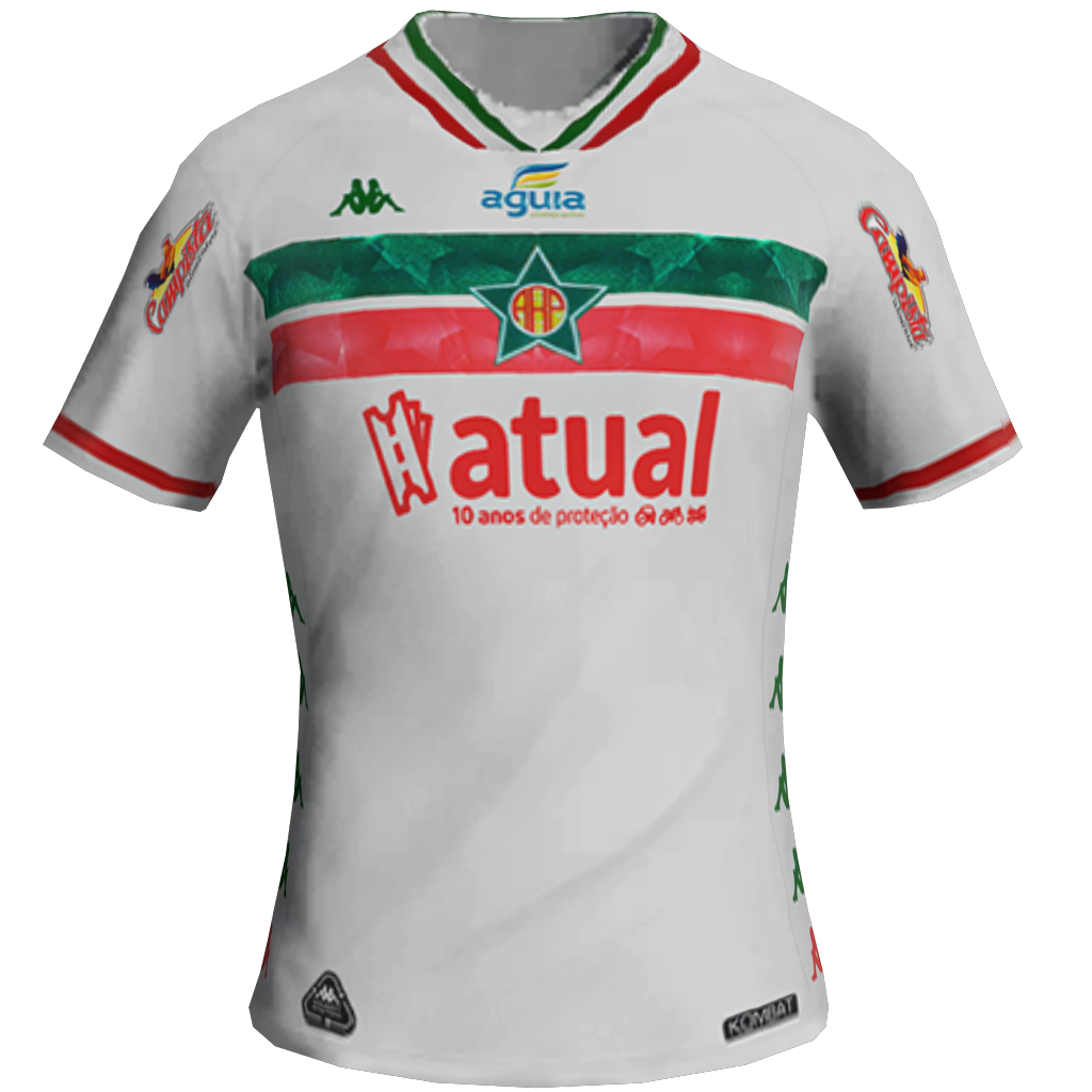 Portuguesa (RJ) Deplasman 2D forması