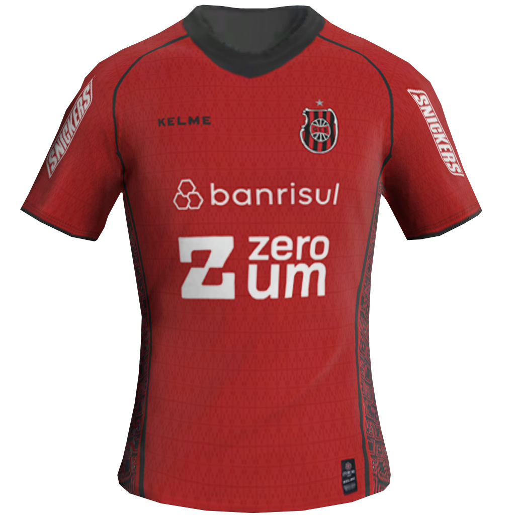Equipación Local 2D del Grêmio Esportivo Brasil