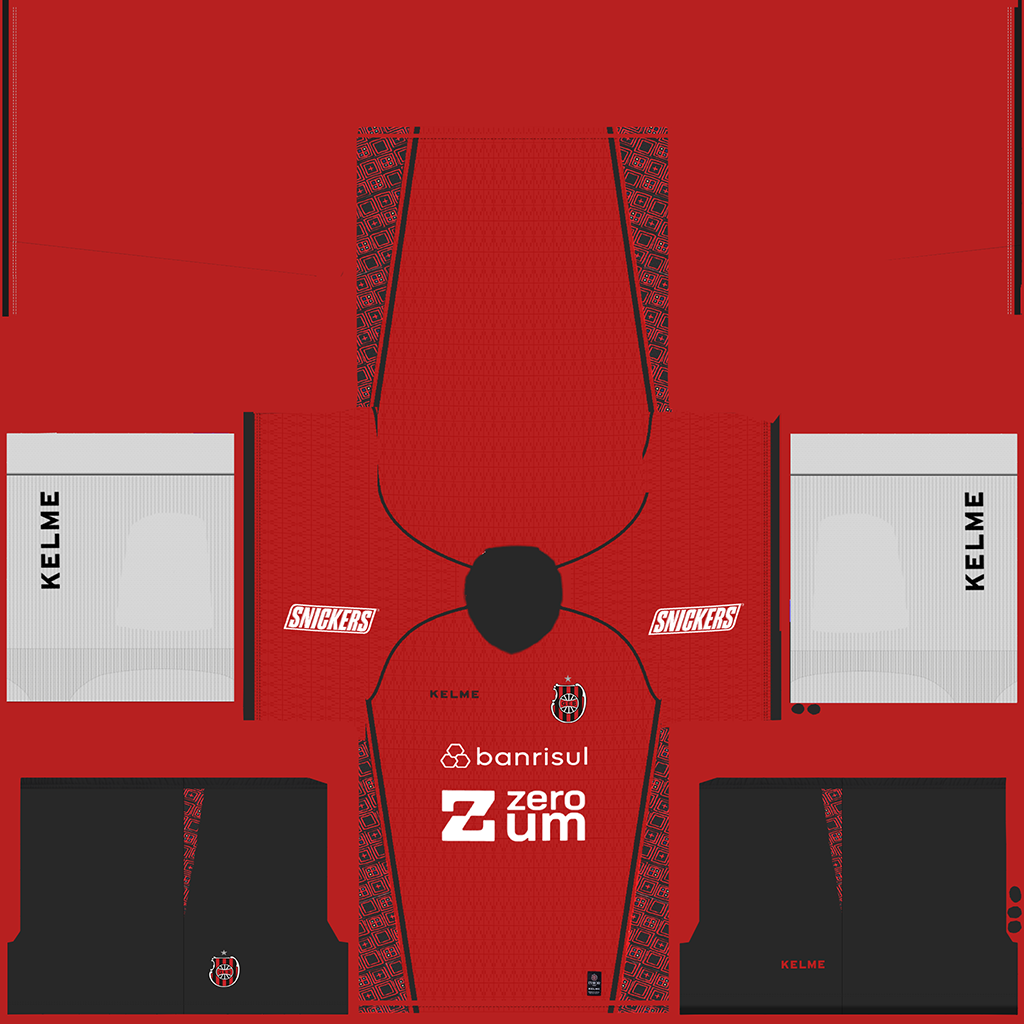 Equipación Local 3D del Grêmio Esportivo Brasil