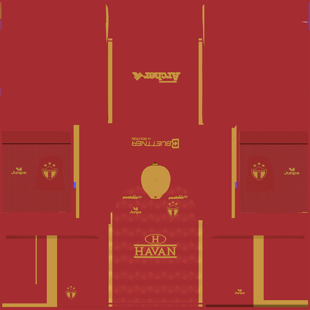 Equipación Tercera Portero del Brusque