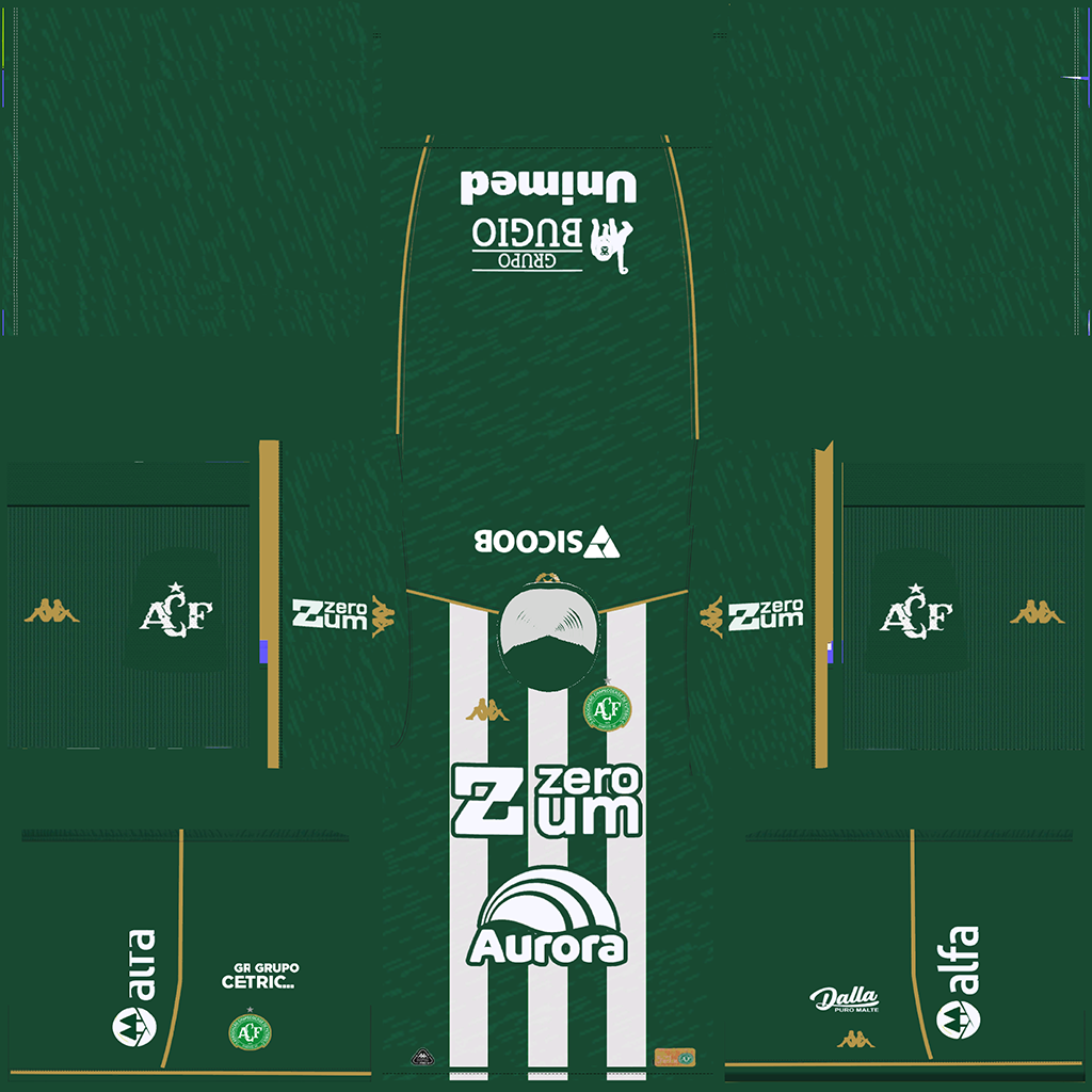 Maillot Domicile 3D Chapecoense